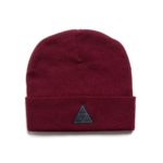 HUF - Cappello Triple Traingle Beanie - Burgundy