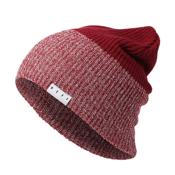 Neff - Cappello Duo Beanie - Maroon Heather - immagine 2