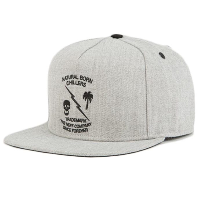 Neff - Cappello Snapback Graphite - Grey Heather - immagine 2