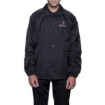 HUF - Giacca Owsley Coaches Jacket - Black - immagine 3