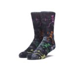 HUF - Calze Owsley Sock - Black Wash