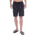 Vans - Costume Mare Rager Boardshort - Black Tres Palmas