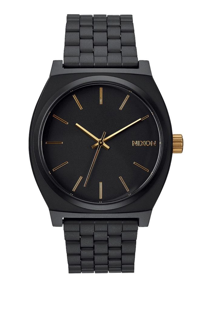 Nixon  - Time Teller  - Mattle Black / Gold - immagine 2