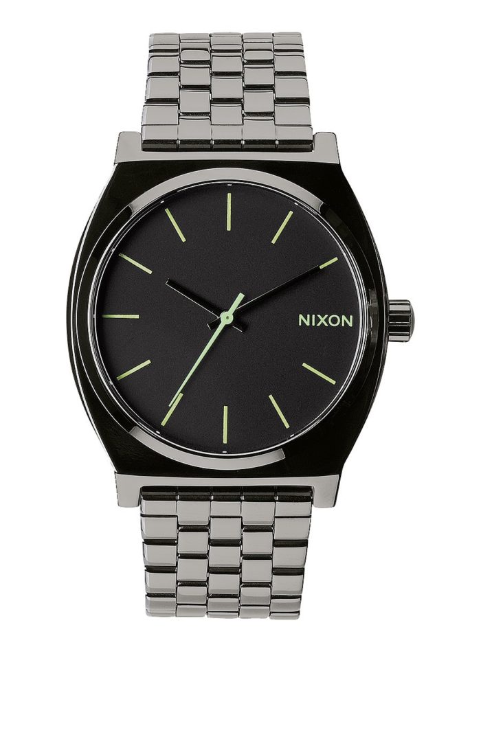 Nixon  - Time Teller  - Polished Gunmetal / Lum - immagine 2