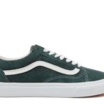 Vans - Old Skool - (Pig Suede) Darkest Spruce/True White