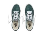 Vans - Sk8-Hi Reissue - (Pig Suede) Darkest Spruce/True White - immagine 5