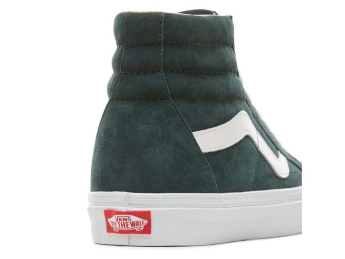 Vans - Sk8-Hi Reissue - (Pig Suede) Darkest Spruce/True White - immagine 6