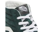 Vans - Sk8-Hi Reissue - (Pig Suede) Darkest Spruce/True White - immagine 7