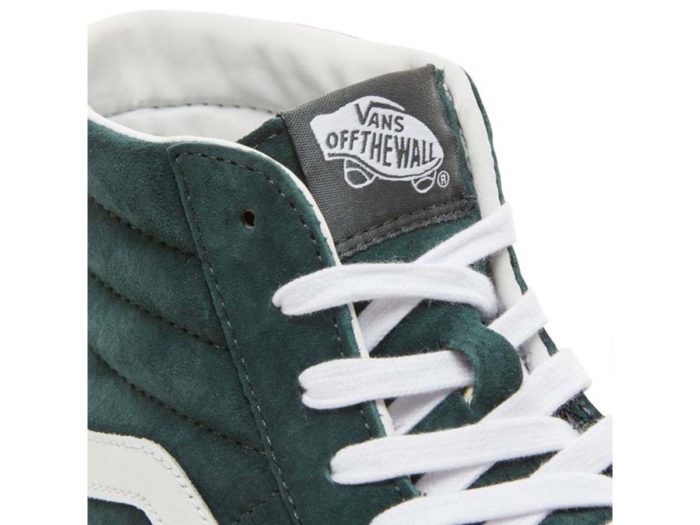 Vans - Sk8-Hi Reissue - (Pig Suede) Darkest Spruce/True White - immagine 7