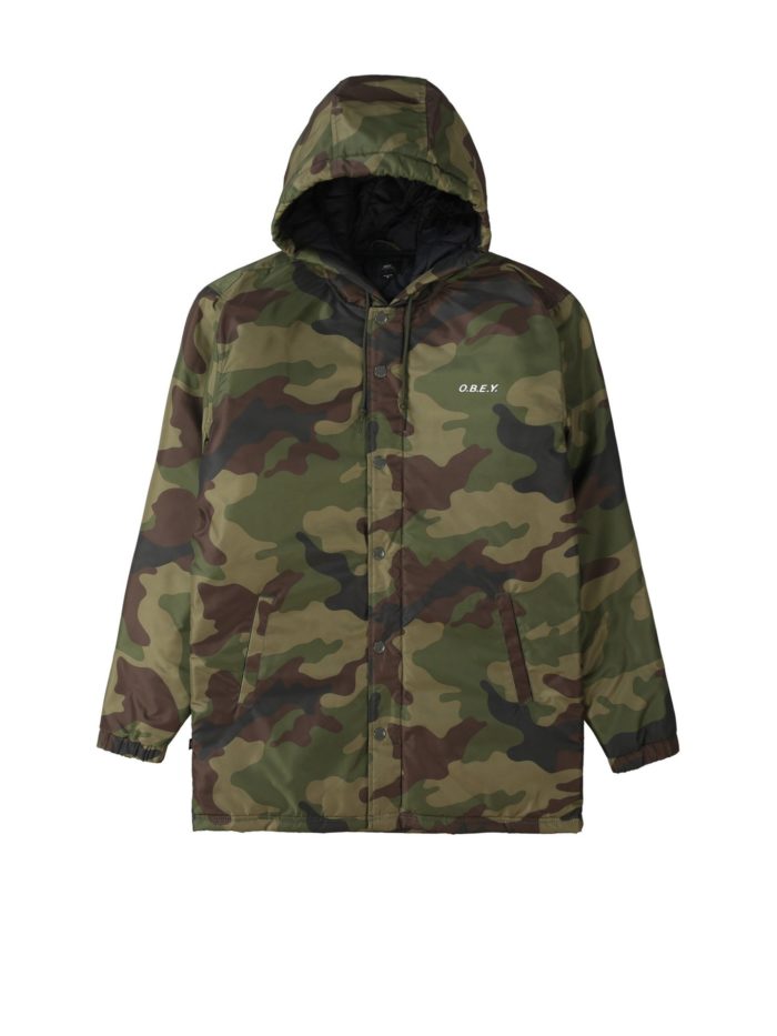 Obey - Giacca Singford Parka - Camo - immagine 2