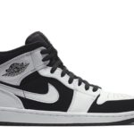 Nike Air Jordan 1 Mid - White/Black-White