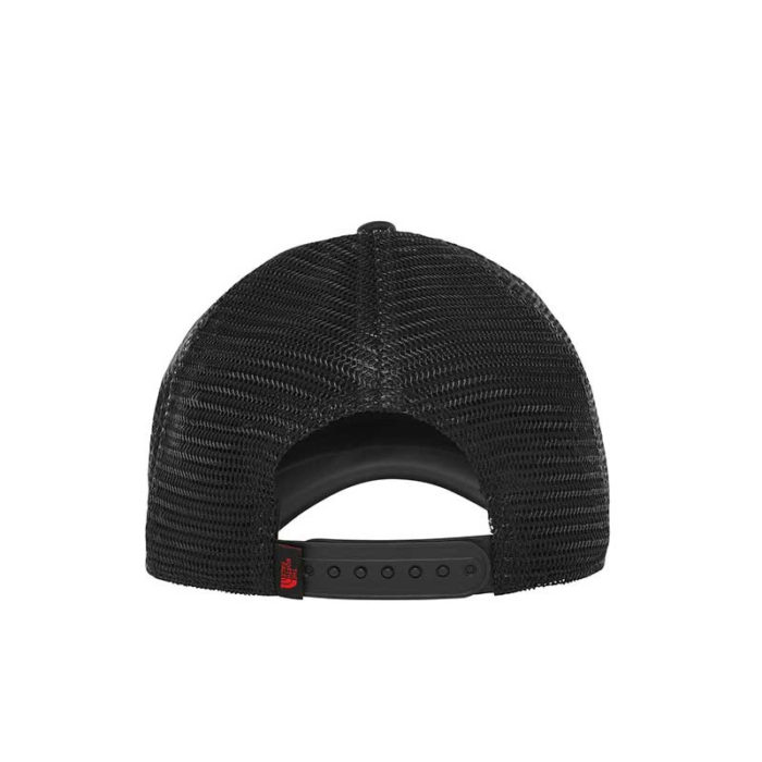 The North Face Cappello Logo Trucker - Black/Red - immagine 4