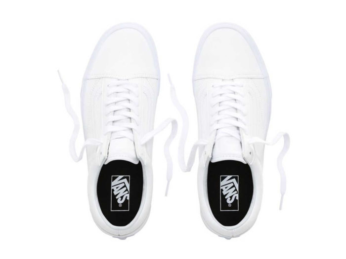 Vans Old Skool Classic Tumble - True/White - immagine 5