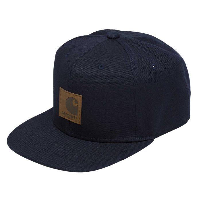 Carhartt Wip Cappello Logo Cap - Dark Navy - immagine 2