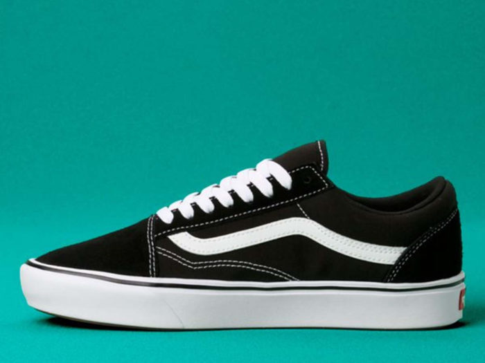 Vans Old Skool ComfyCush Classic - Black/White - immagine 4