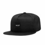 HUF Cappello Essential Box Snapback - Black